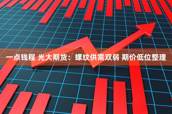 一点钱程 光大期货：螺纹供需双弱 期价低位整理