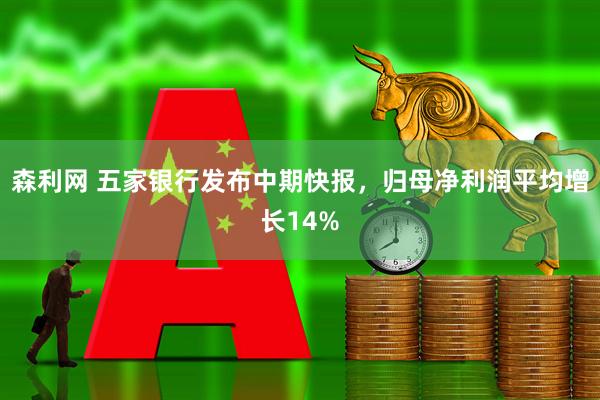 森利网 五家银行发布中期快报，归母净利润平均增长14%